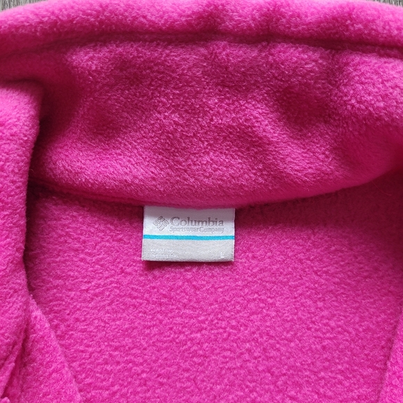 Women's Columbia Zip Fleece Jacket - Picture 2 of 7